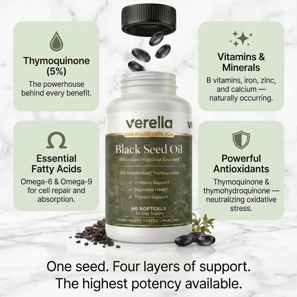 Ethiopian Black Seed Oil